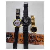 3 wrist watches