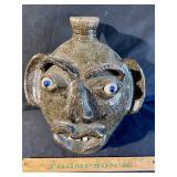 Craig pottery face jug