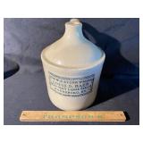 Louis D. Baer whisky jug