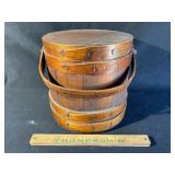 Wood Firkin/sugar bucket