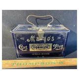 Mayos cut plug tobacco tin