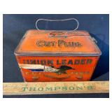 Union leader tobacco tin