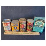 Baking powder tin lot