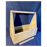 Wood tool box