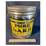 Groundhog brand lard can 5gal