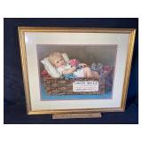 Union mills four framed advertising