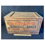 G. T. McLamb Greensboro nc  grocer biscuit box