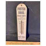 Foster bros. Gold bond thermometer