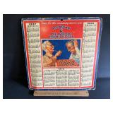 1937 advertising game board