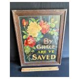 Antique bible verse art