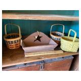 Baskets and utensil tray