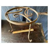 Wrought iron trivet