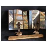 Reflective candle holders