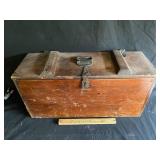 Wood tool box