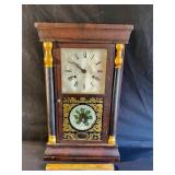 Gilbert 8 day antique clock