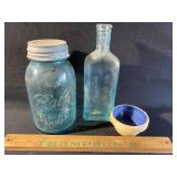 Jar bottle and pottery