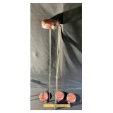 Ladybug yard ornaments