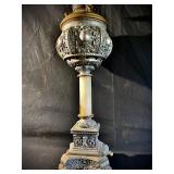 Ornate Victorian lamp