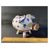 Nichols pottery piggy bank