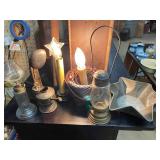 Small lamps and lantern
