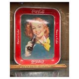 Vintage coke tray