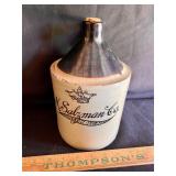 M. Salzman 1/2 gallon jug