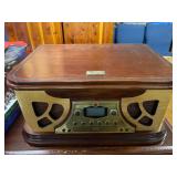 Tabletop record and CD player