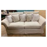 Basset sofa and pillows