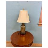 Brass table lamp