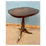 Early walnut candle stand