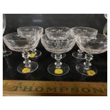 German crystal stemware