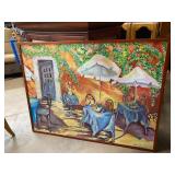 Large painting by Catherine Roth