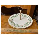 Lenox Christmas serving dish