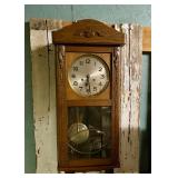 Antique German wall clock