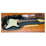 Fender squire strat with bag