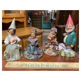 4 Tom Clark gnomes