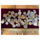 Assorted coin lot foreign and more