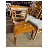 Wood side chair