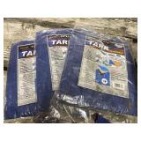 3 New Tarps  5 1/2 X 7 1/2