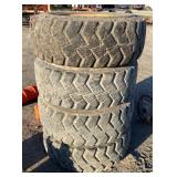 Case Set of 4 Skidloader Tires/RIms