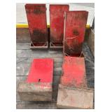 5 Metal Pig Feeders