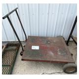 Metal 3 Wheel Cart