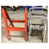 Saw Horse Base & Hose Reel on Wheels