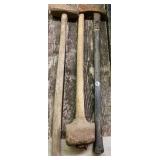 2 Sledge Hammers & Maul