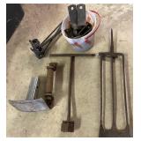 Chopper Blades, Sqaure T Handle Wrench & Misc
