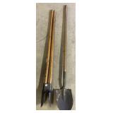 Post Hole Digger & Shovel