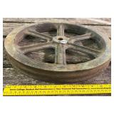 16" Double Groove Cast Pulley