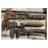 3 Adj. Wrenches