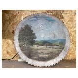 24" Painted Saw Blade