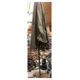 Umbrella on stand